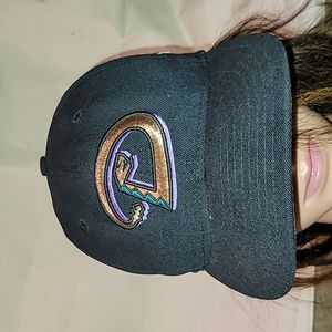 Vintage. Made in USA. 2001 World Series. Arizona Diamondbacks. Fitted size 7 1/4